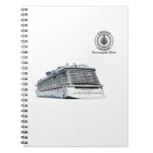 Cruise Lovers Norwegian Bliss Photo Notebook