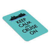 Cruise magneet Houd kalm en cruise op schip op maa (Rechterzijde)