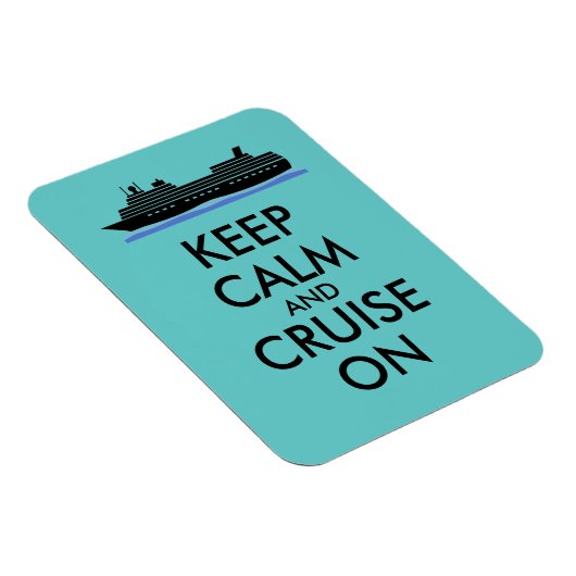 Cruise magneet Houd kalm en cruise op schip op maa (Rechterzijde)