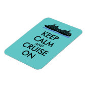 Cruise magneet Houd kalm en cruise op schip op maa (Linkerzijde)