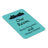 Cruise Magnet cruise Ship  Ons Room ID Magneet (Rechterzijde)