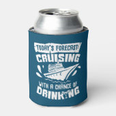 Cruise met kans om Funny Ship te Drink Blikjeskoeler (Blikje Voorkant)