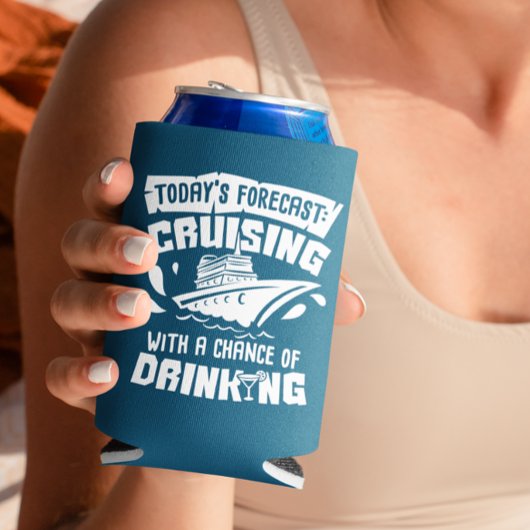 Cruise met kans om Funny Ship te Drink Blikjeskoeler