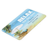 Cruise Mexico Cabin Stateroom door Marker Magnet Magneet (Linkerzijde)