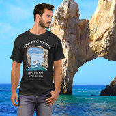 Cruise Mexico Cabo schip inscheping aangepaste gro T-shirt