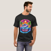 Cruise Mode Geactiveerd Neon | Cruiseschip T-shirt (Voorkant volledig)