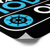 Cruise Mode On Ferry Ship Cruising Cruise Trip Poster (Hoek)