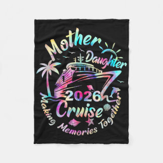 Cruise Moeder Dochter Reis 2026 Grappige Moeder Do Fleece Deken