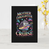 Cruise Moeder Dochter Trip 2025 Grappige Moeder Do Kaart (Gele Bloem)