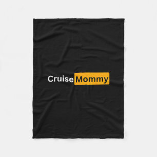 Cruise Moeder - Y Cruising Bon Voyage Cadeaus  Fleece Deken