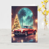 Cruise naar Kerst Kaart (Gele Bloem)