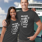 Cruise New Years Cruise elk jaar op maat T-shirt