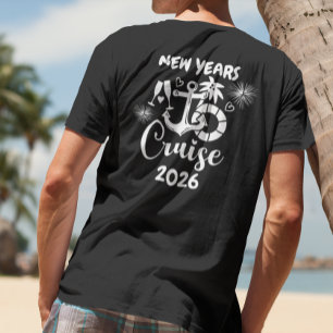 Cruise New Years Cruising familienaam T-shirt