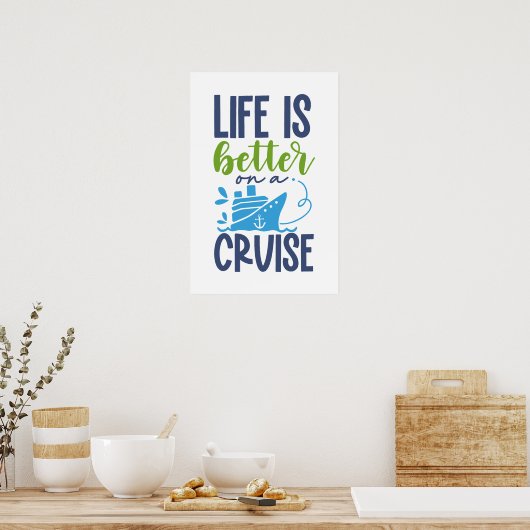 cruise poster (Keuken)