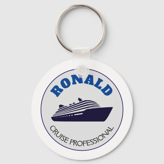 Cruise Professional Sleutelhanger Mok Naam Gift (Voorkant)