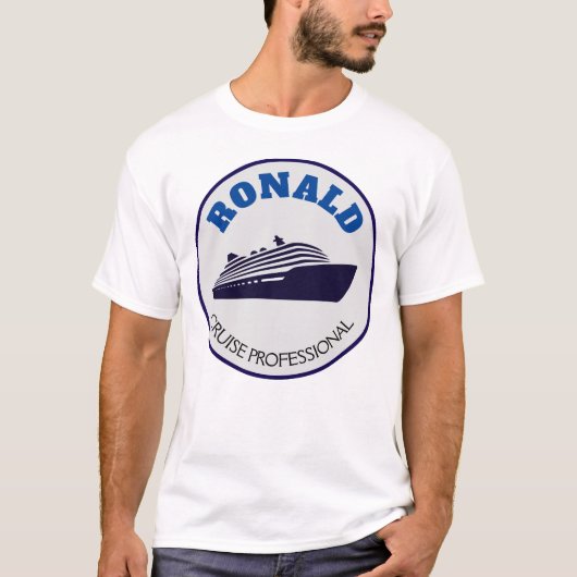 Cruise professioneel heren T-shirt naam cadeau (Voorkant)