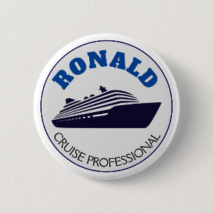 Cruise Professionele Button Naam Gift