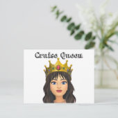 Cruise Queen briefkaart (Staand voorkant)