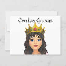 Cruise Queen briefkaart