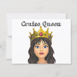 Cruise Queen briefkaart