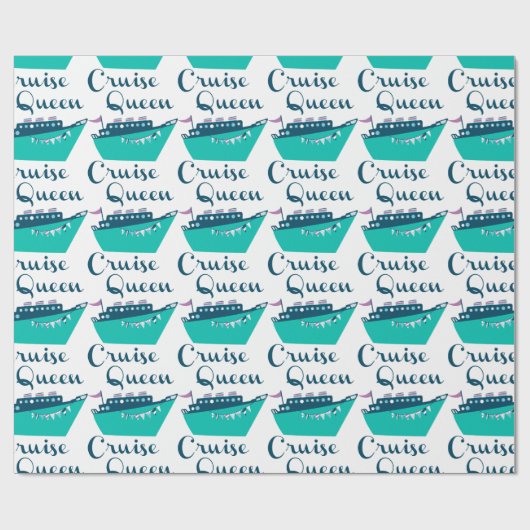 Cruise Queen Cadeaupapier (Vlak)