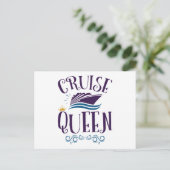 Cruise Queen Cute Cruising Women Briefkaart (Staand voorkant)