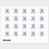 Cruise Queen Cute Cruising Women Ronde Sticker (Vel)