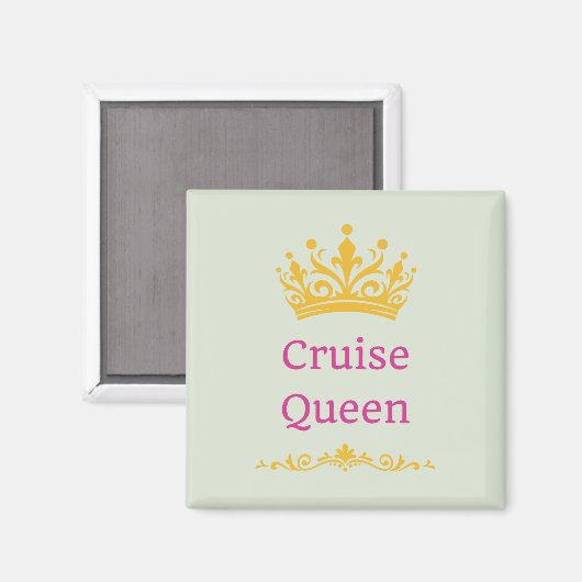 Cruise Queen Door Magneet (Voorkant / Achterkant)