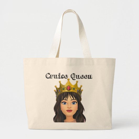 Cruise Queen Grote Tote Bag (Voorkant)