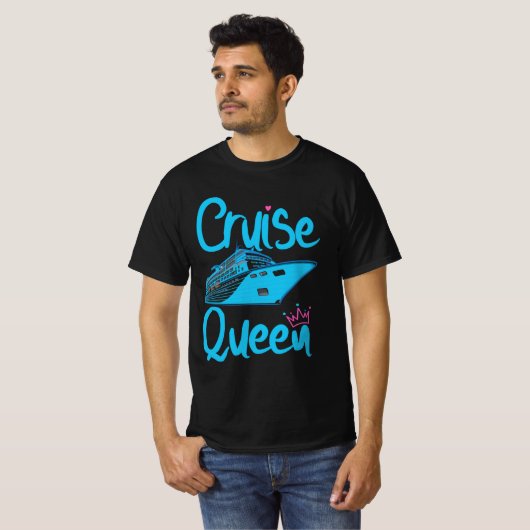 Cruise Queen T-shirt (Voorkant volledig)