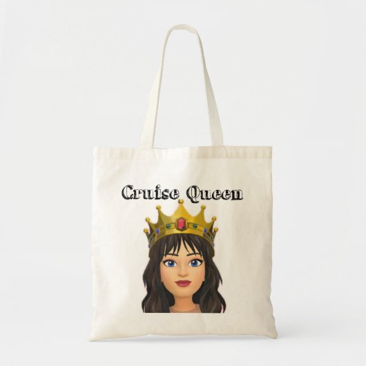 Cruise Queen Tote Bag (Voorkant)