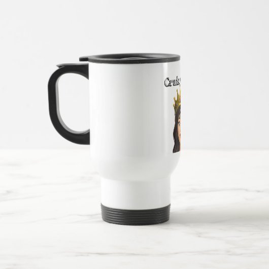 Cruise Queen Travel Mug Reisbeker (Links)