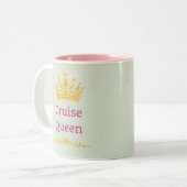 Cruise Queen Tweekleurige Koffiemok (Voorkant links)