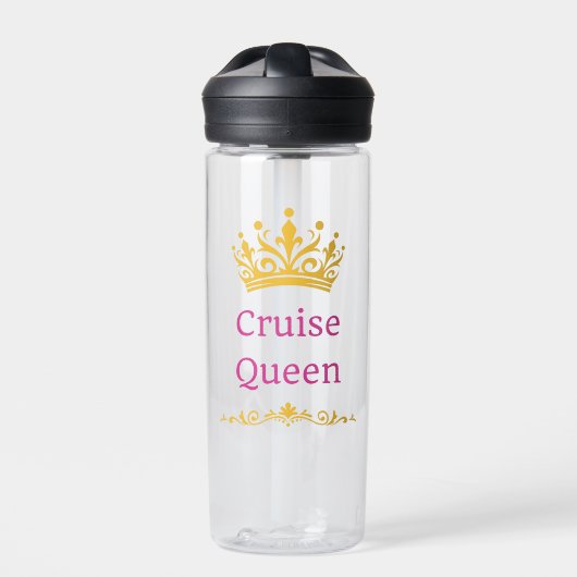 Cruise Queen Waterfles (Voorkant)