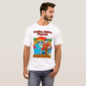 Cruise Relax Repeat T-Shirt met voorbedrukking (Voorkant volledig)