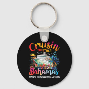 Cruise samen Bahamas 2025 Shirt Family Cruise Sleutelhanger