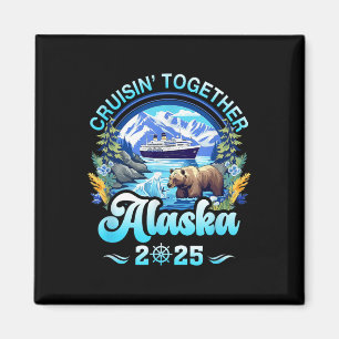 Cruise samen met Alaska Family Friend Alaska Cruis Magneet