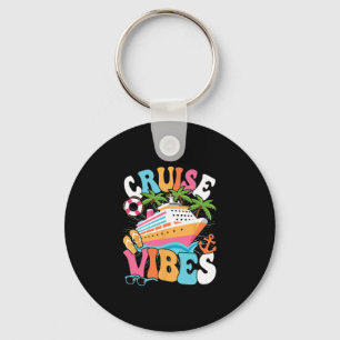 Cruise Sfeer Groovy Zee Trip Vrouwen Meisjes Kinde Sleutelhanger