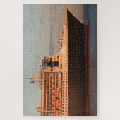 Cruise Ship 2: koningin Mary 2 vroeg in de ochtend Legpuzzel (Verticaal)