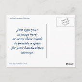 Cruise Ship at CocoCay Custom Briefkaart (Achterkant)