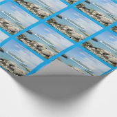 Cruise Ship at CocoCay Custom Cadeaupapier (Hoek)