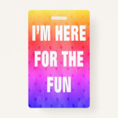 Cruise Ship Badge Lanyard roze hier voor de finale (Voorkant)