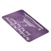 Cruise Ship Cabin Paarse Glitter Deurmarker Funny Magneet (Rechterzijde)