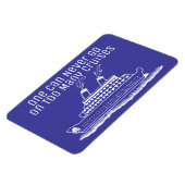 Cruise Ship Cabin Stateroom Deuren Marker Funny Magneet (Linkerzijde)