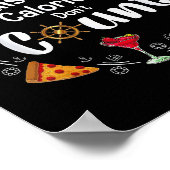 Cruise Ship Calories Don't Count  Poster (Hoek)