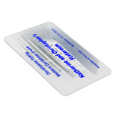 Cruise Ship Cameo Custom Stateroom door Marker Magneet (Rechterzijde)