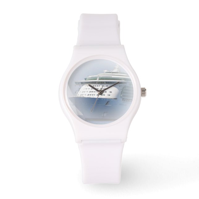 Cruise Ship Cameo Horloge (Voorkant)