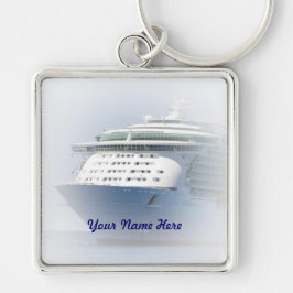 Cruise Ship Cameo met naam Sleutelhanger