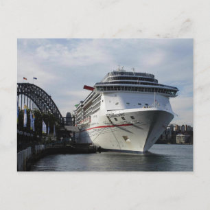 Cruise Ship Carnival Spirit in Sydney Briefkaart