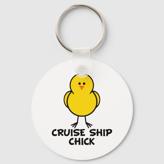 Cruise Ship Chick Sleutelhanger (Voorkant)
